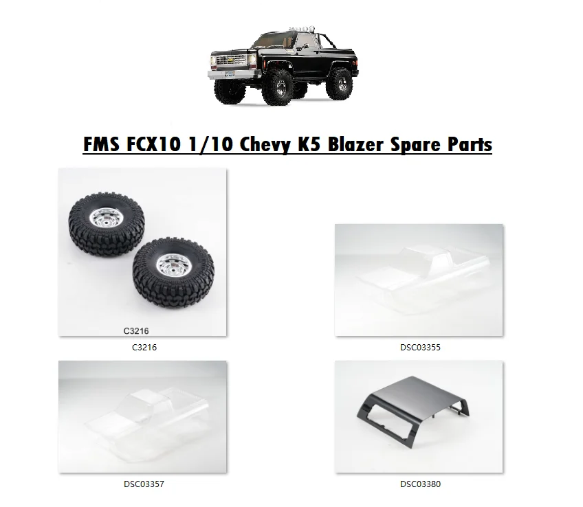 FMS FCX10 RC Crawler Parts - Transmission Guard Board For FCX10 PRO LC80 & K5 Blazer