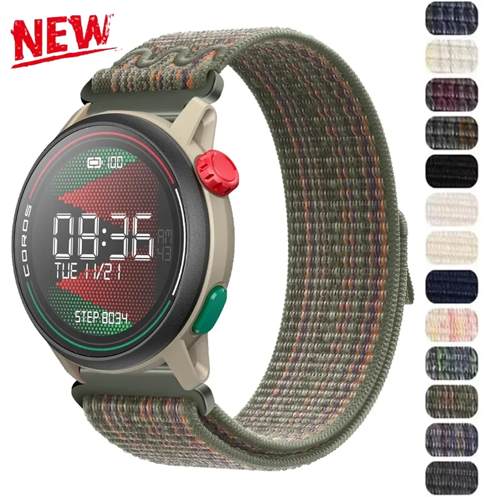 Nylon Loop Strap Bracelet in Bold Color Options