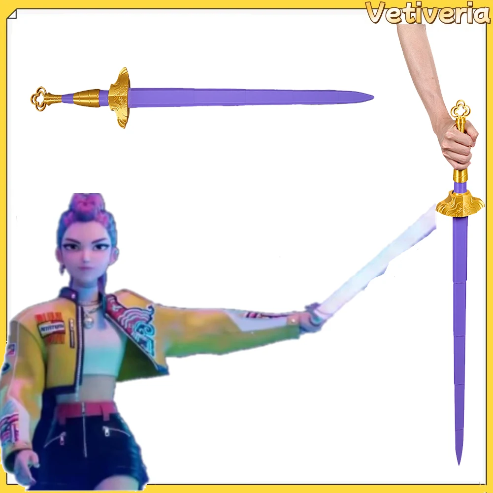 3er Set Cosplay Schwerter - Demon Hunter Requisiten Für Halloween