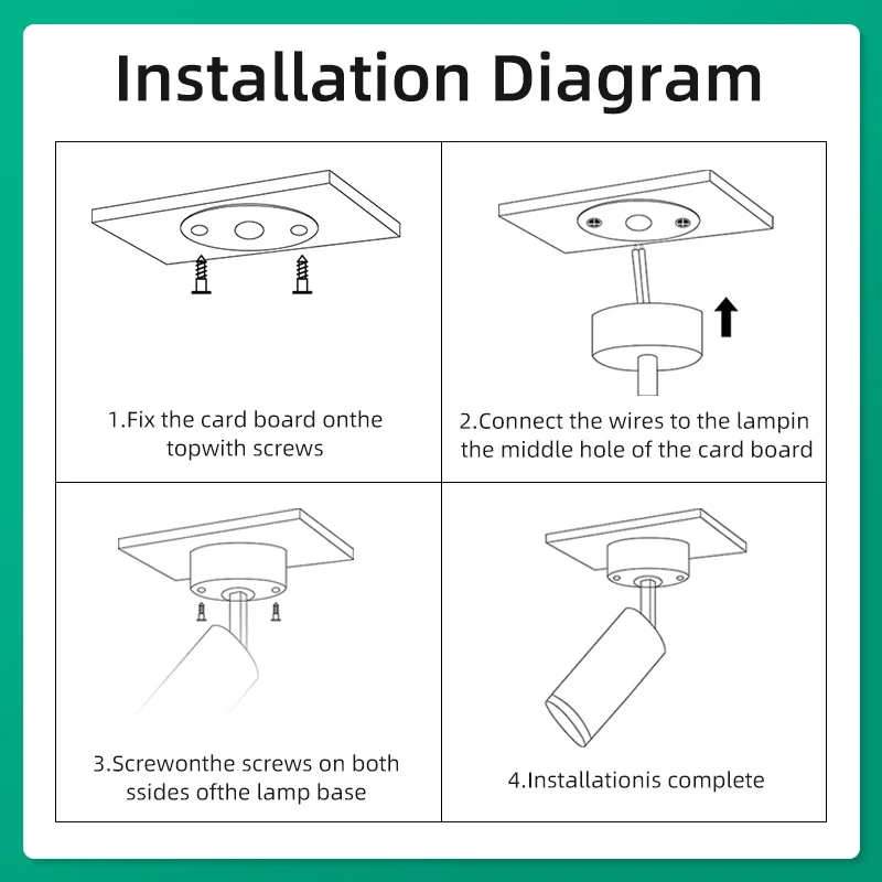 Led Spotlights 85-265V Led Downlight Surface Mounted Spot Lamps S06455a632a8b4d13a7bc8a14bc95d123J