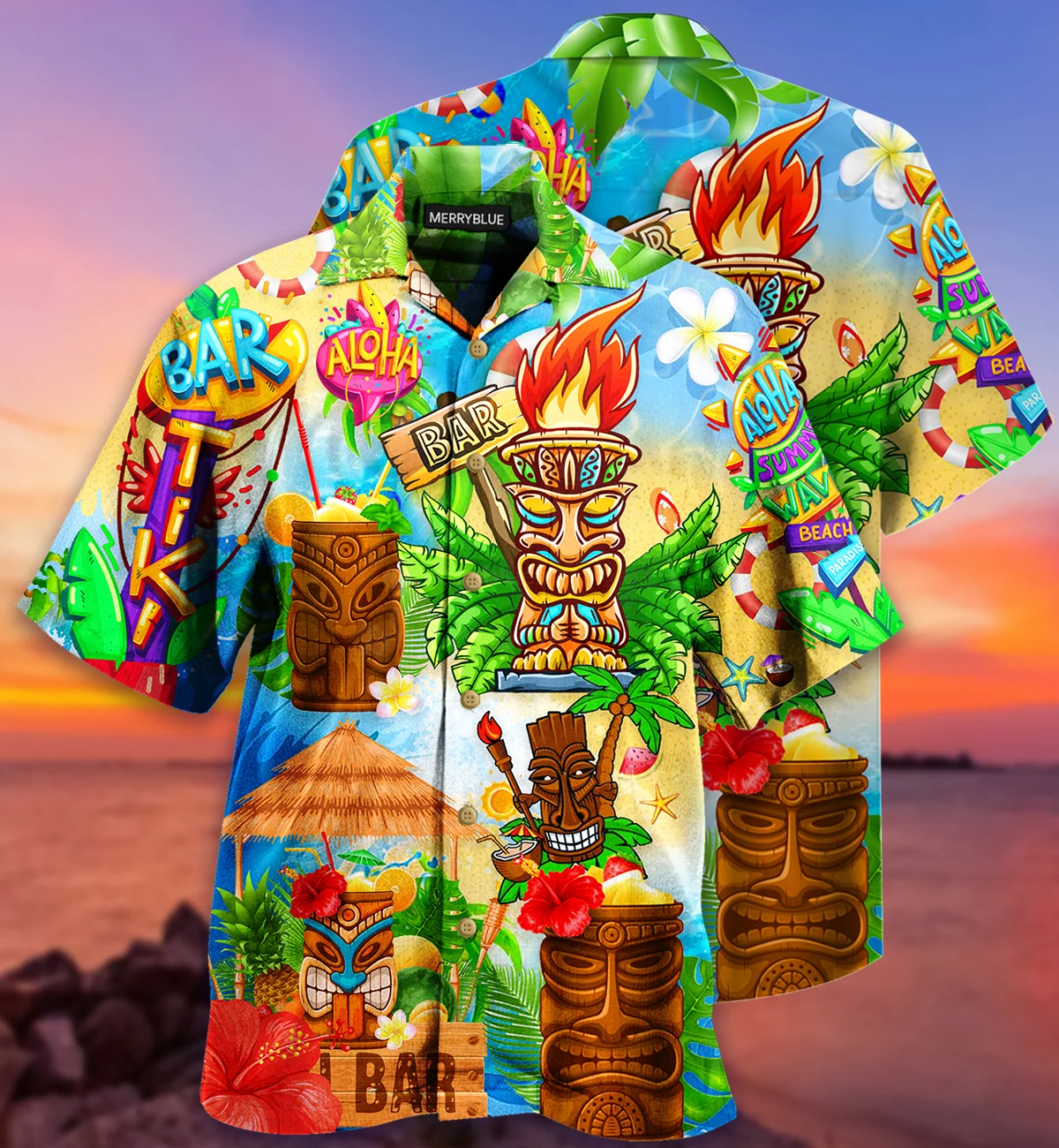 St. Louis Blues NHL Hawaiian Shirt Custom Sea Shores Aloha Shirt - Trendy  Aloha