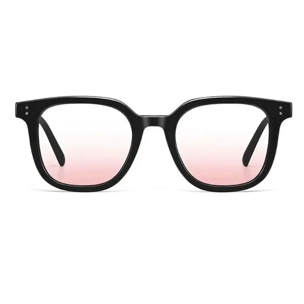 Transparent Square Sun Glasses Frame Sunglasses for Women Blush Retro Y2k Sunglasses Women Black Fashion Luxury Sunglasses