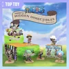 TOPTOY, One Piece Anime Figure, Jason Freeny Japanese Cartoon Collection Figurine Model Statue Blind Box Mystery Gift Decoration 1
