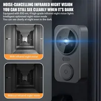 Smart Video Doorbell Camera Wireless, 1080P HD with Night Vision, 2.4G WiFi, Motion Detection, 2-Way Audio, and Cloud Service - Image 4