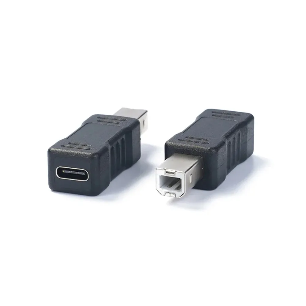USB 2.0 B 타입(수) - USB Type C(암) / 마이크로 5핀(암) / 미니 5핀(암) 데이터 동기화 어댑터 컨버터 (프린터, 스캐너, 팩스용)