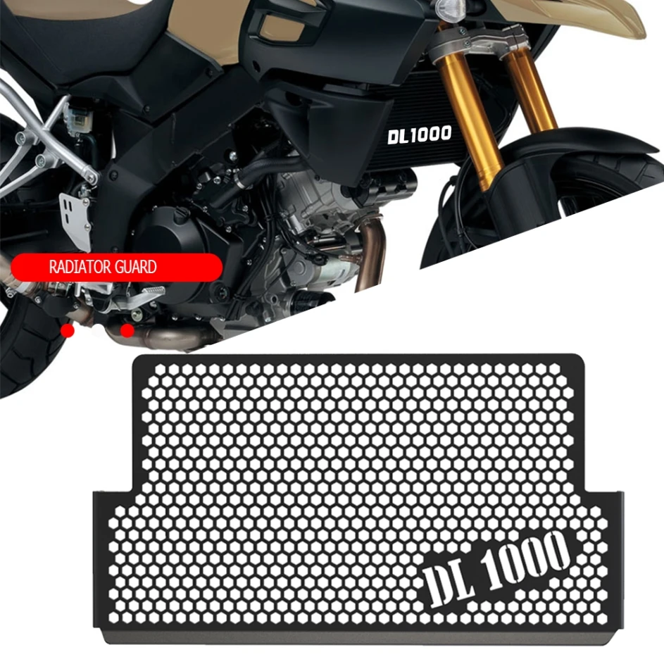

Radiator Guard Protector Cover Motorcycle FOR Suzuki V-Strom 1000 VSTROM 1000 V-Strom1000 DL1000 2002-2012 2011 2010 2009 2008