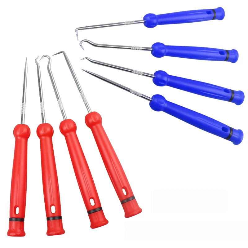 4/6/10Pcs 115mm Car Auto Vehicle Oil Seal Screwdrivers Set O-Ring Seal Gasket Puller Remover Pick Hooks Tools