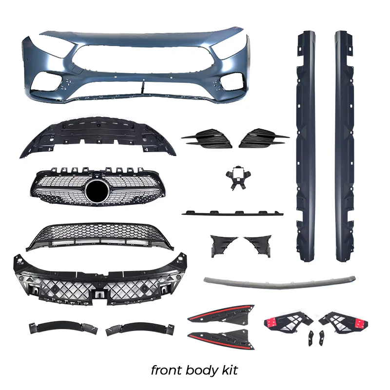 

Top Sales Auto Body Kit A Class Front Rear Bumper Whole Bodykit For Benz W177 OEM 1778800603 1778800002