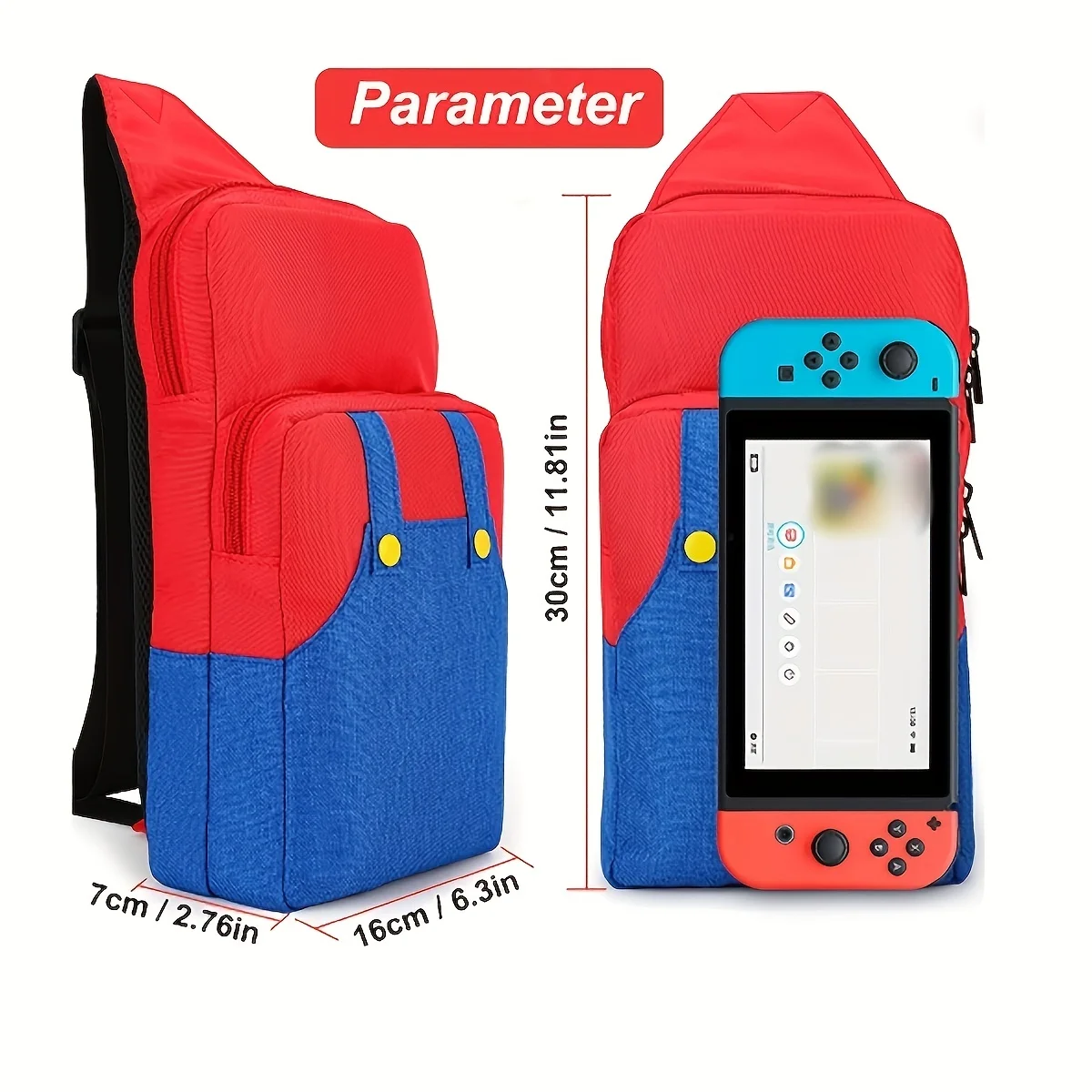 Adjustable Crossbody Design