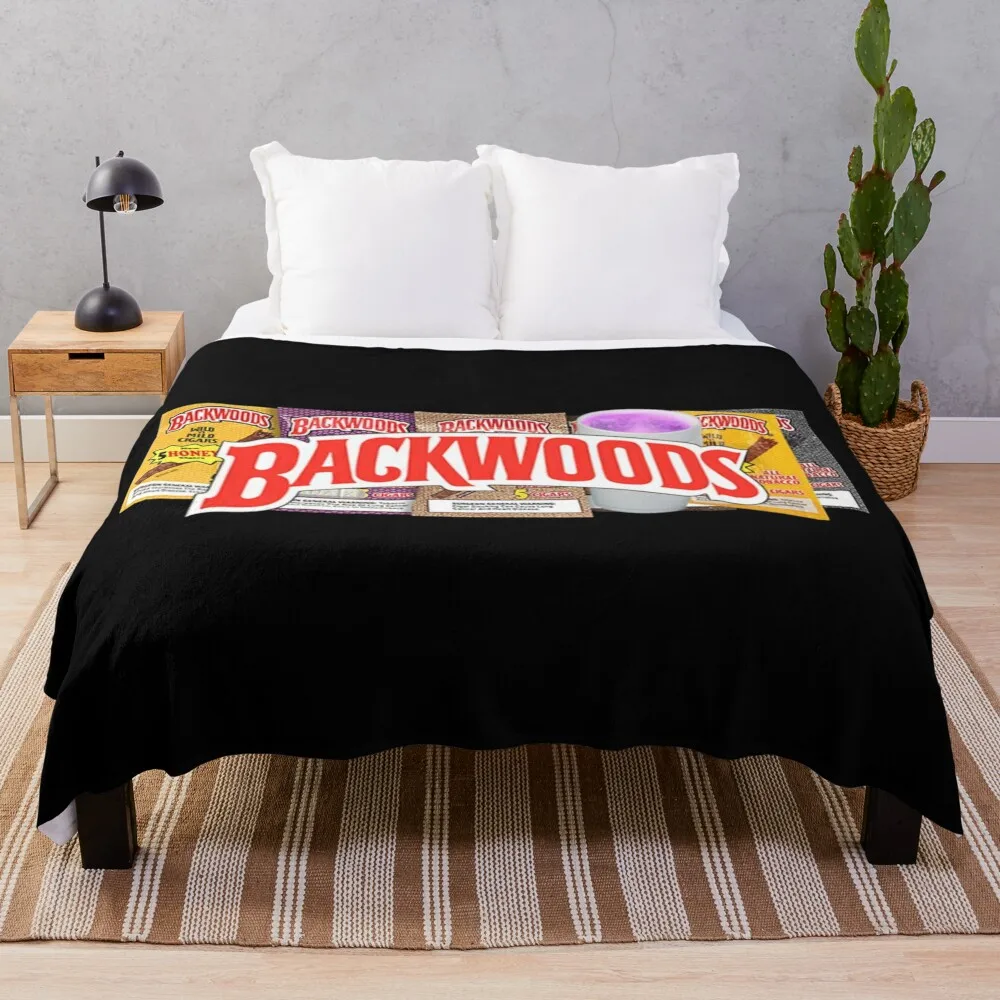 

BACKWOODS Throw Blanket wednesday Summer Bedding Blankets Blankets Sofas Of Decoration Tourist Blanket