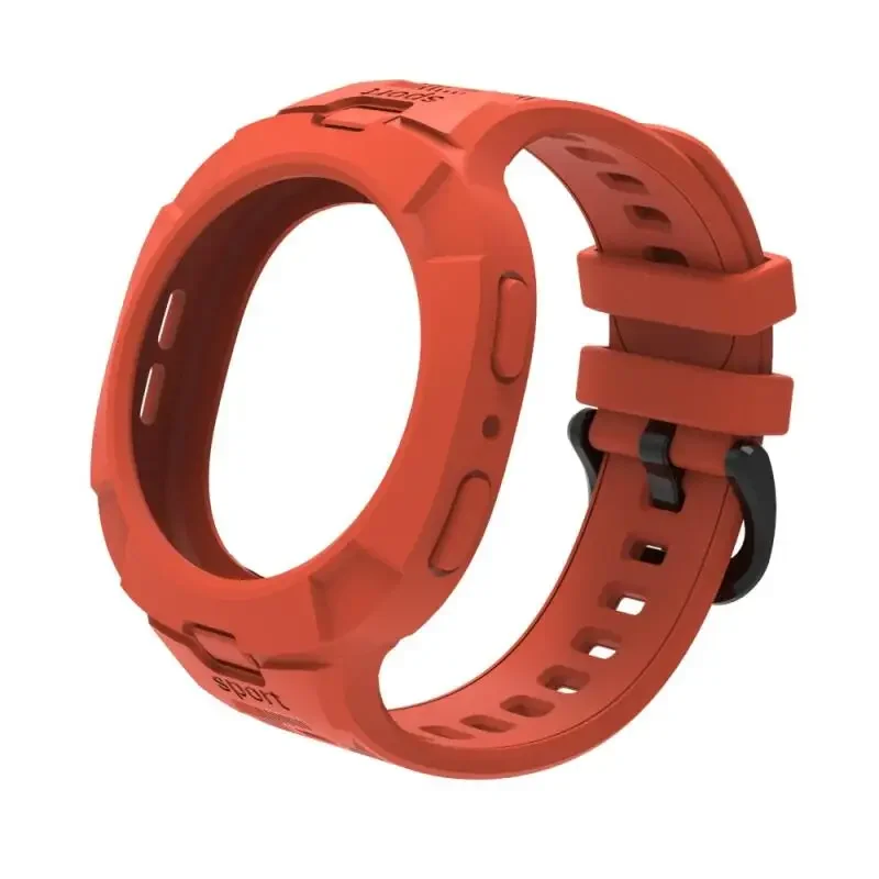 Breathable Silicone Replacement Strap with Protective Case