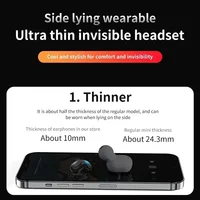 X55 Mini Wireless Earphones Bluetooth Headphones Noise Reduction Sport Game Sleep Bluetooth 50 Earbuds HIFI Stereo Music Headset - Image 4