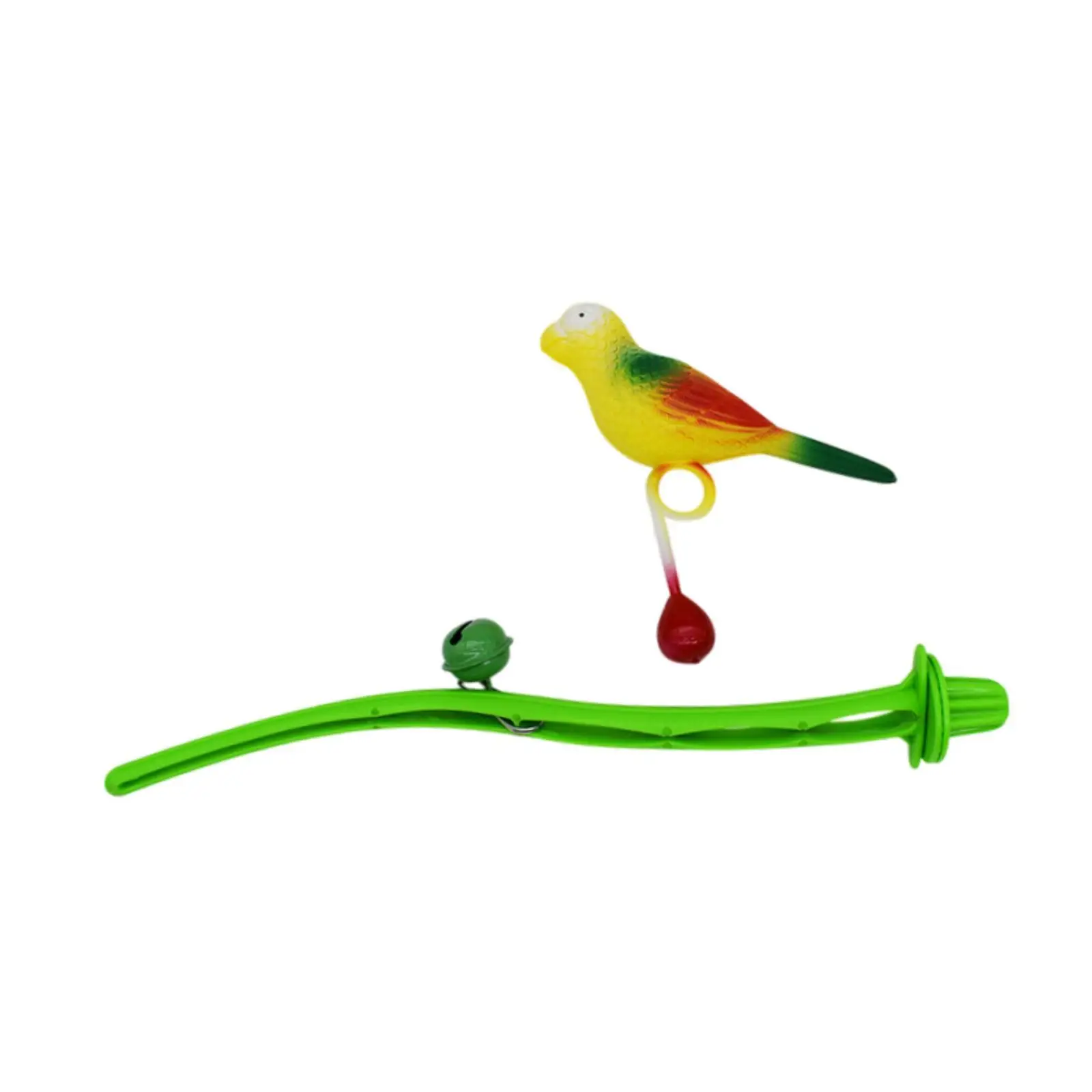 Bird Toy with Interactive Bird Cage Accessories Bird Perch Parrot Cage Toy for Parakeet Cockatiel Bird Cockatoos Budgerigar