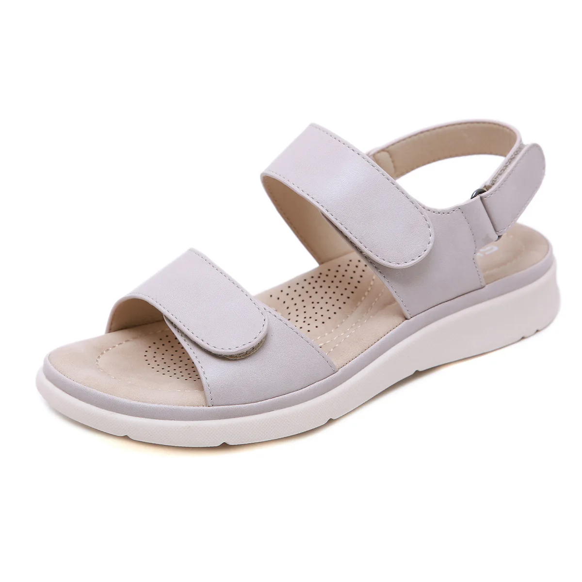 Sa Demeng Flat Sandals Women Shoes Gladiator Open Toe Buckle