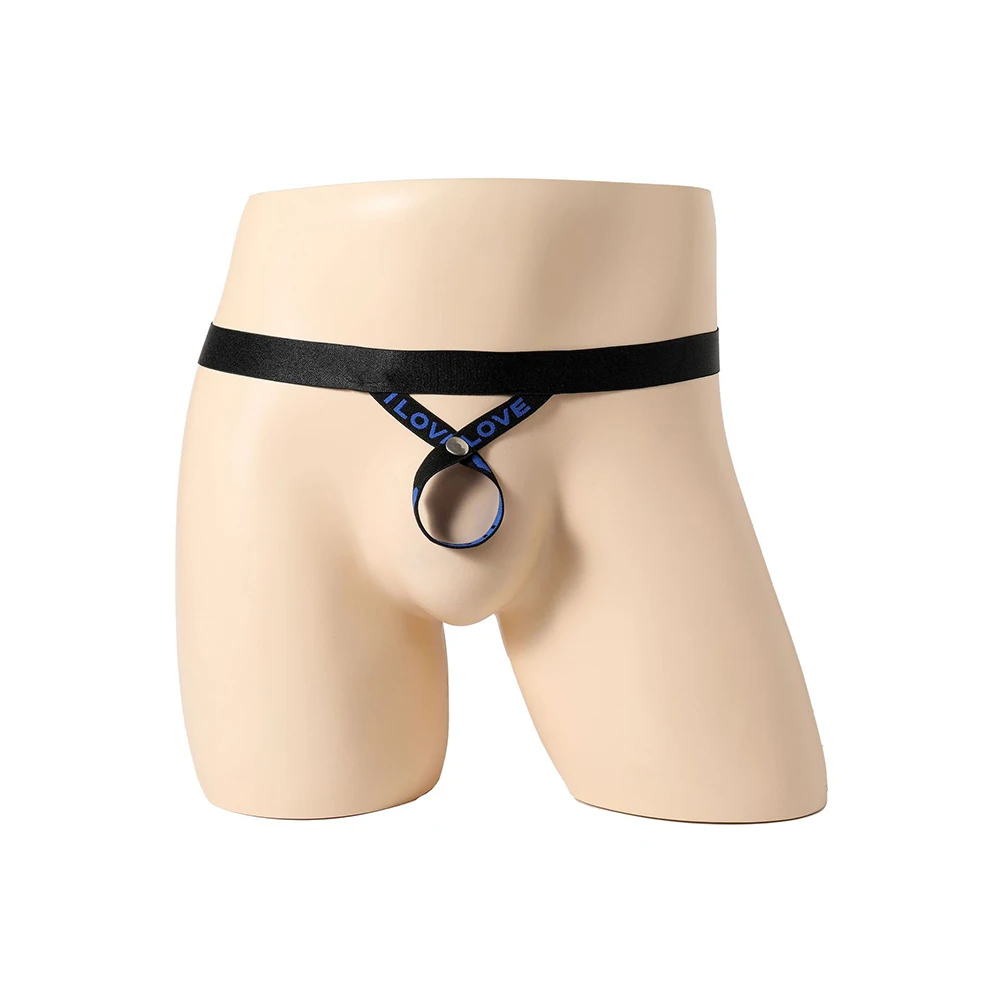 

Sexy Men G-String Front Hole Mini Bikini Panties Male Low Rise Hight Cut Underwear Backless Seduction Lingerie Erotic Thongs