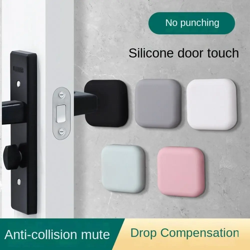 

Silicone Stopper Door Mute Stickers Deurstopper Protection Porte Pad Door Stopper Silicon Rubber Hardware Bumper Wall Mat