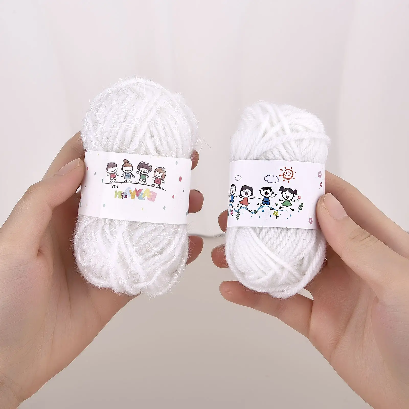 DIY Acrylic Fibers Knitting Wool Yarn Needlework Dyed Lanas For Crochet Craft Sweater Hat Dolls 12Colors/Set