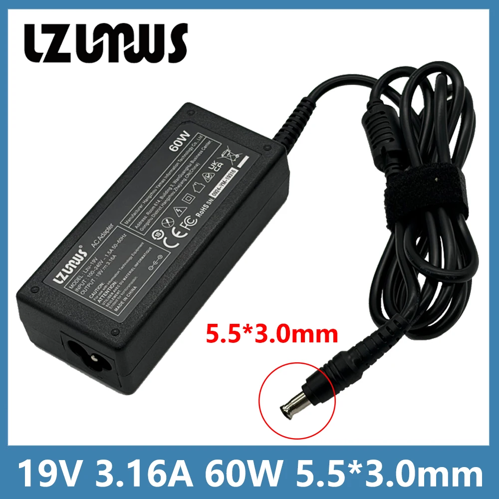 60W Universal AC Laptop Charger Power Adapter