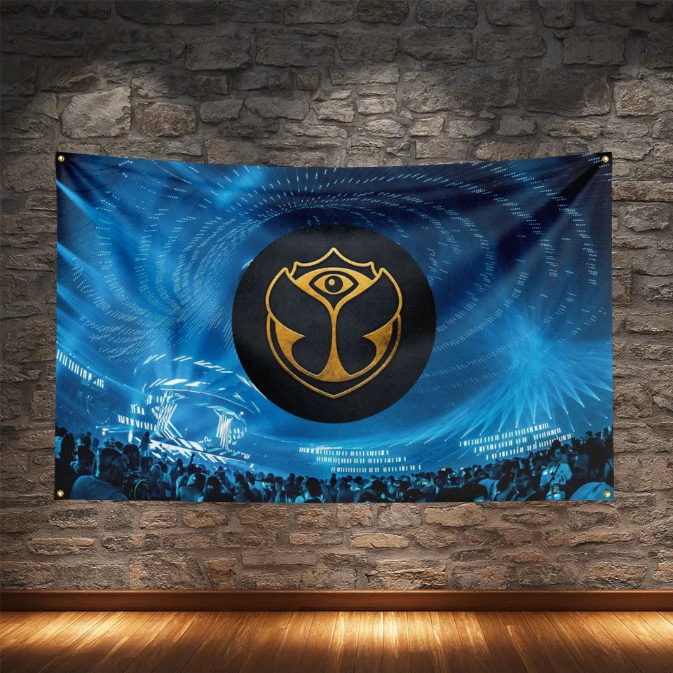 Figurine Lumineuse LED Tomorrowland – Logo Festival, Déco Intérieure USB (neuve)