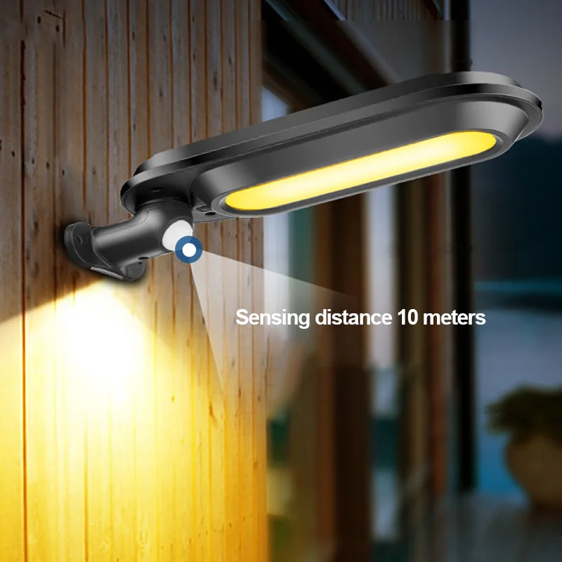 Rotatable Ip65 Solar Wall Lamp Sconce Mini Motion Detector Light Solar Powered Motion Sensor Outdoor Led Pir Solar Street Light mini 1080p dual lens driving recorder 170 degree lens detector autopilot video register night vision hdmi usb camera