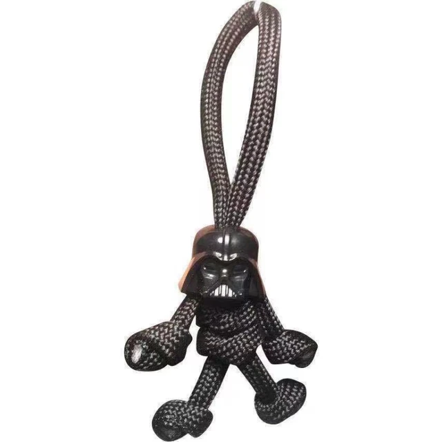 Paracord Cute Building Block Keychain Biker helmet Pendant Keychain Braided  Rope Paracord Buddy Bag Hanging