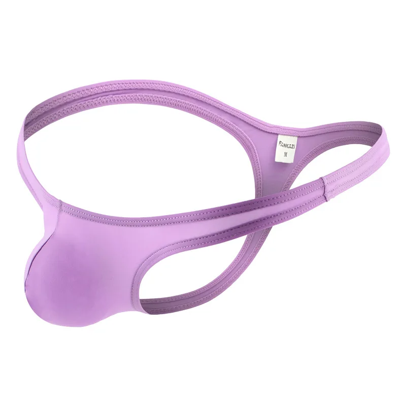 Fashion Men's Thongs and G Strings Low Waist Panties Breathable Soft Underwear