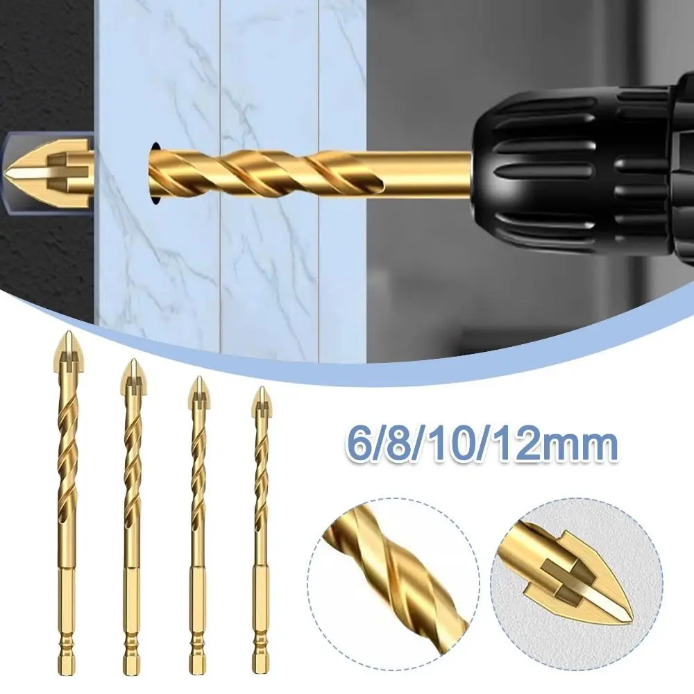 Hexagonal Shank Drill Bit Set for Ceramic Glass Marble