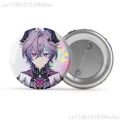 Genshin Impact Collectible Durin Badge - Round Cosplay Pin & Souvenir Gift - 44X44mm (Z6)