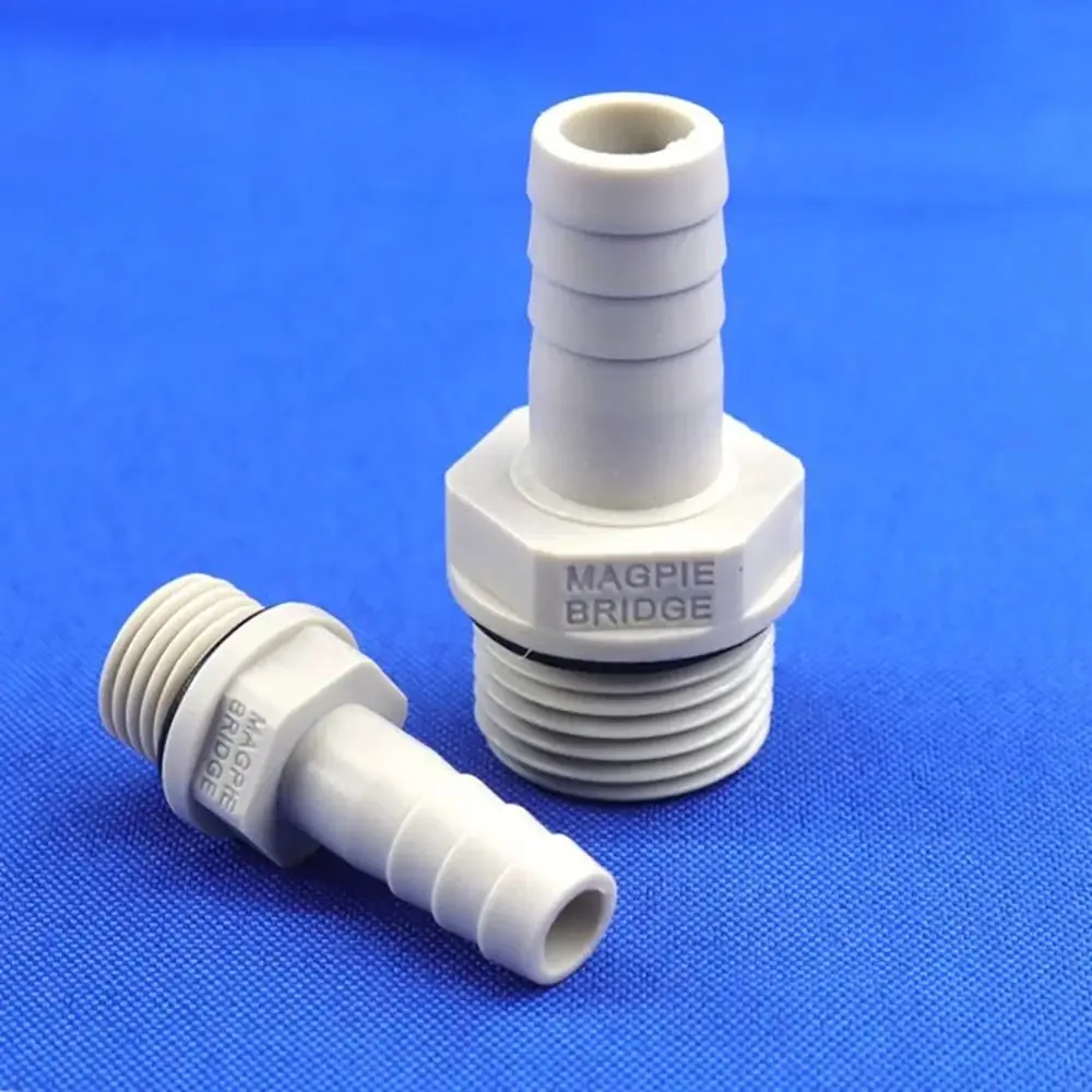 Connettore Diritto Per Tubo 12 Mm – Raccordo In Plastica Per Aria, Acquari, Carburante – 1 Pezzo