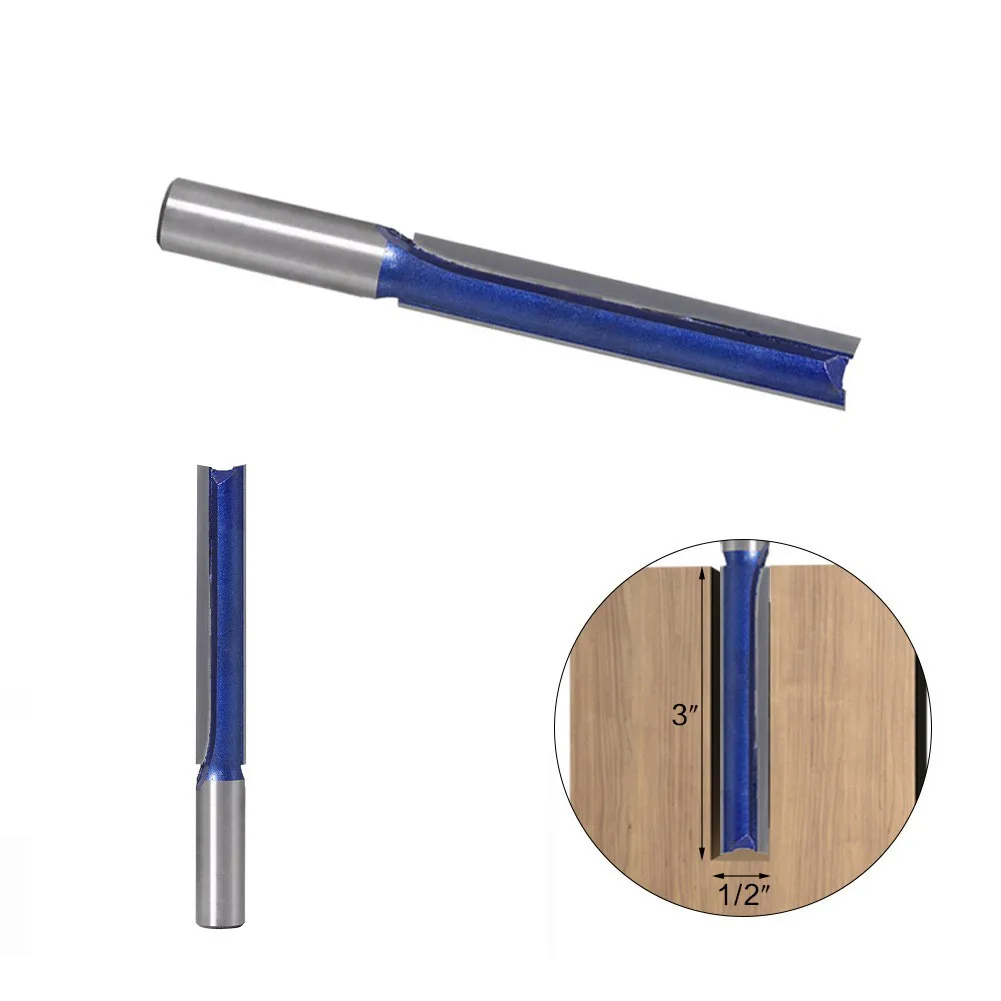 

Сверхдлинная Концевая фреза 3 \ ", Концевая фреза с защитой от откидывания, Концевая фреза в пластиковой коробке, прямой хвостовик фрезерного станка, 1 шт., 1/2 дюйма