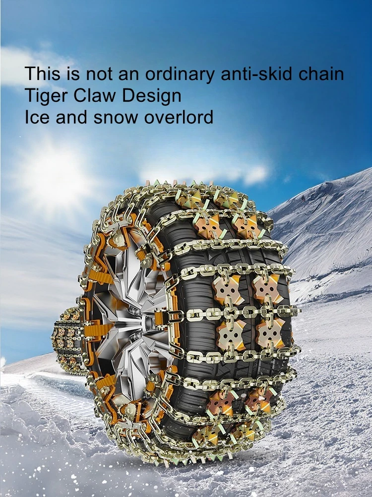 Winter icebreaker car with anti-skid chain new car chain sedan suv universal winter snow driving talisman