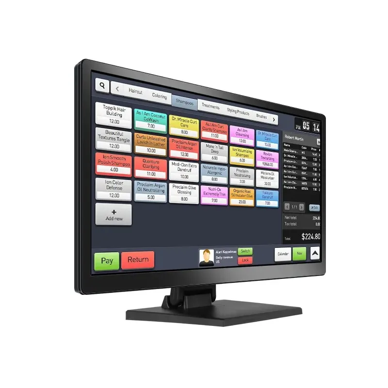 

Монитор сенсорный 27 дюймов, 27 дюймов, 10 точек, VGA + HDMI + USB 1920*1080