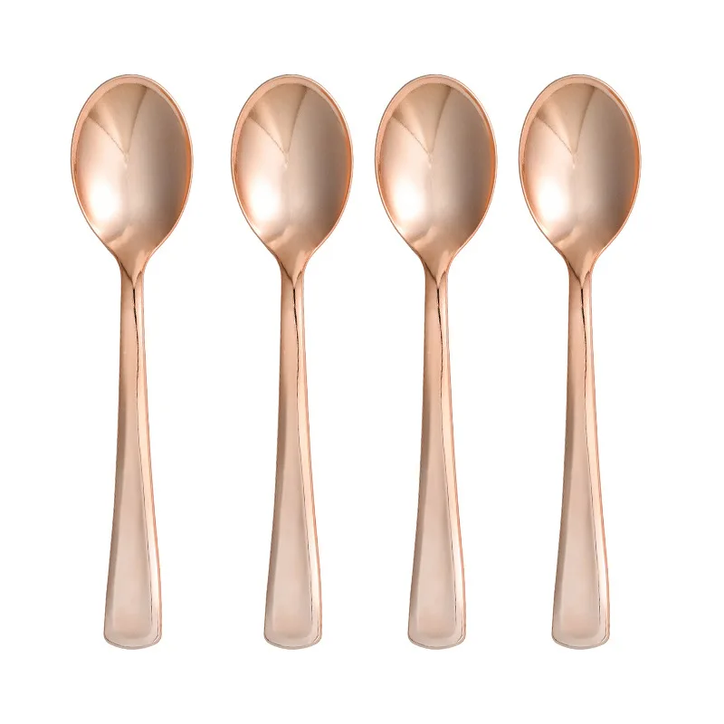 Neue Roségold Geburtstagsdekoration Ballons Tortendekoration Hintergrund Geschenktüte Tischware Becher Tischdecke Partyzubehör für Geburtstag – Detail 15