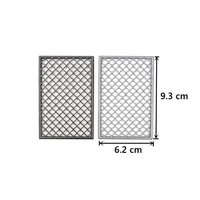MOC WW2 Military 30104 92338 Chain Building Block Base Barbed Wire Parts City Figures Scene Accessory Fence Isolation Net Brick 3