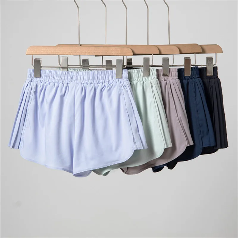 New Summer Gym Running Shorts Casual Quick Dry Sports Shorts Women Biker Cycling Athleisure Yoga