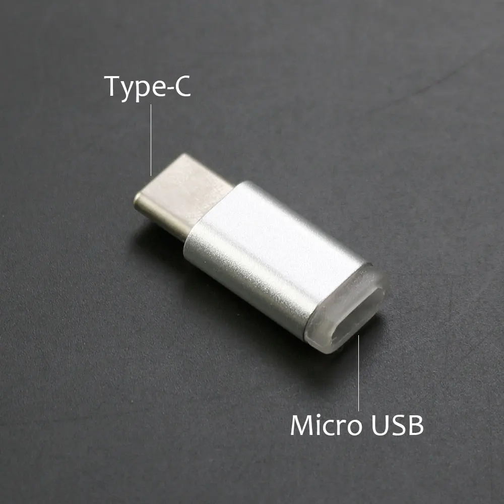 YUXI 1 Stück Datenkabel Ladekabel Konverter Adapter für iPhone/Android Micro USB Typ-C zu USB 3.0 USB-C Adapter – Detail 6