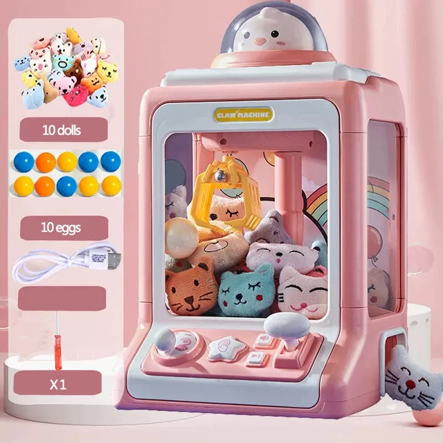 Machine à beurre électronique pour enfants, jeu d'arcade, jouet  d'intérieur, jeu à pièces, pince à beurre, jouets pour enfants de 6 ans et  plus - AliExpress