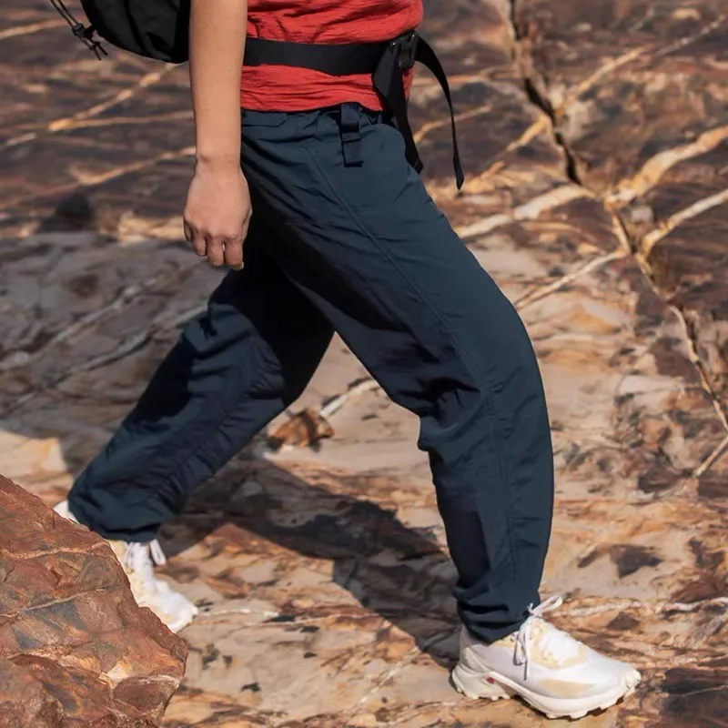 Yamaichi5P Outdoor Sports Casual Multifunctional Long Pants Qui Dry Lightweight Multiple kets Long Trousers for Youth