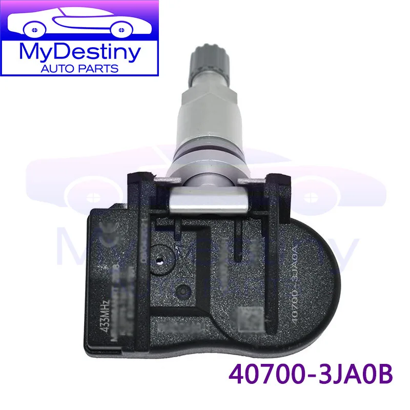 TPMS Ÿ̾ з  , ֻ Ƽ  н δ ƽø, ǴƼ Q50 Q60 40700-3JA0A 40700-3JA0B , 433MHZ