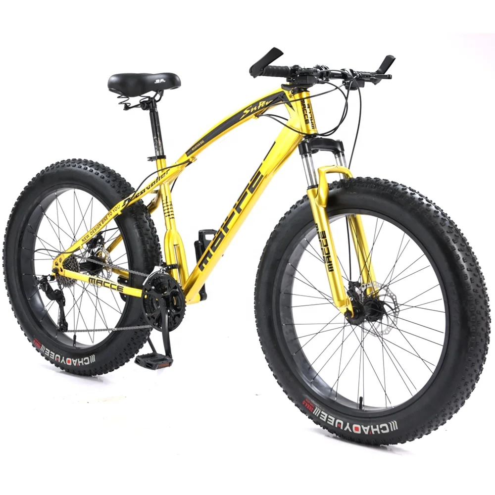 E Fornitore Della Cina Personalizza Bicicletta Da Spiaggia 7 Velocità Bikecycle 26 Pollici Ciclo Fatbike Bici Mtb Grasso Pneumatico Largo Fango Mounta