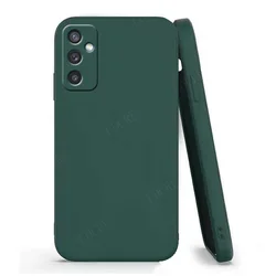 Shockproof Soft TPU Phone Case - Enhanced Protection and Stylish Design for Samsung A22S 5G (Black Green)