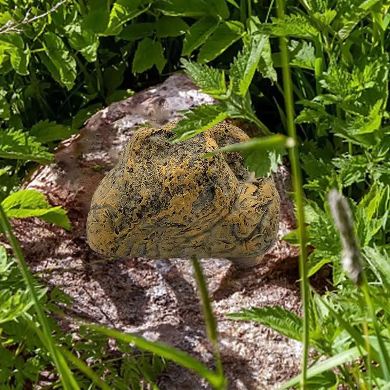 Key Rock Hiders Outside Stone Key Hider Decor Outdoor Fake Rock Key Hider Resin Safe Storage Box For Outside Indoor Garden