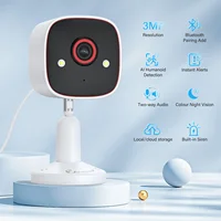 Jennov Outdoor/Indoor Security Cameras 2K HD Wireless WiFi Color Night Vision IP66 Waterproof Pet Dog Cat Baby Monitor Camera 2