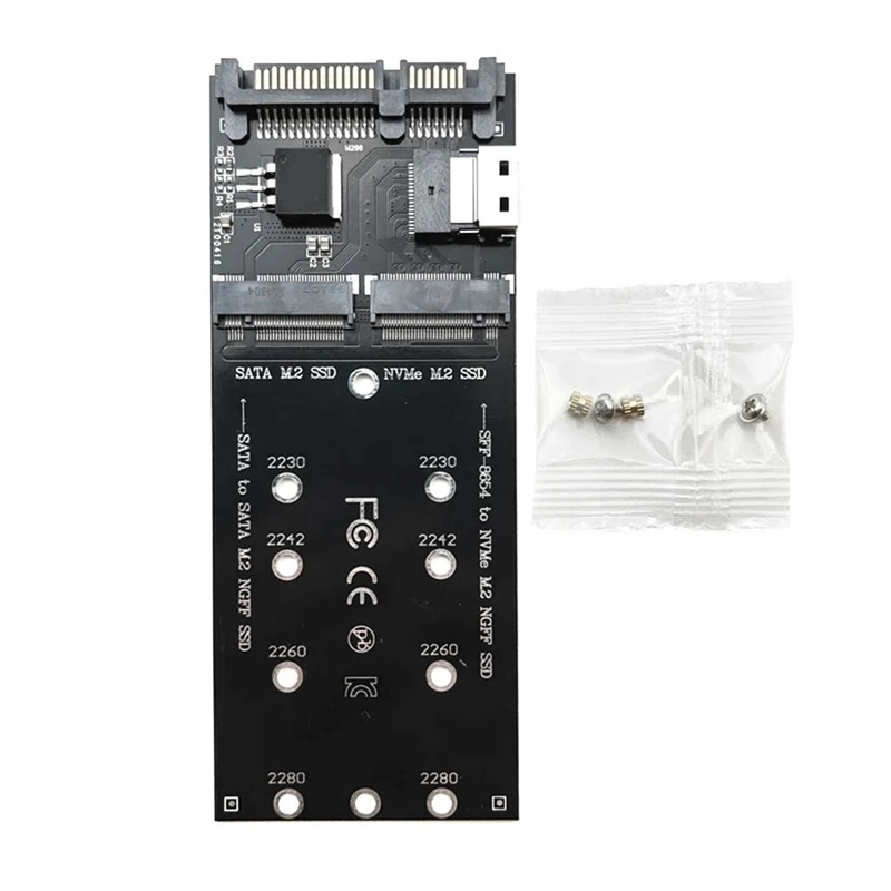 Scheda adattatore da M.2 a SATA Convertitore SSD da M.2 NGFF a SATA B Key