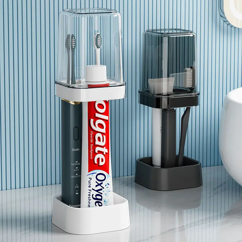 Toothbrush Holder Toothbrush Cup Student Storage Rack Tumbler Holders Toilet Mouthwash Cup and Dental Appliance Storage Rack