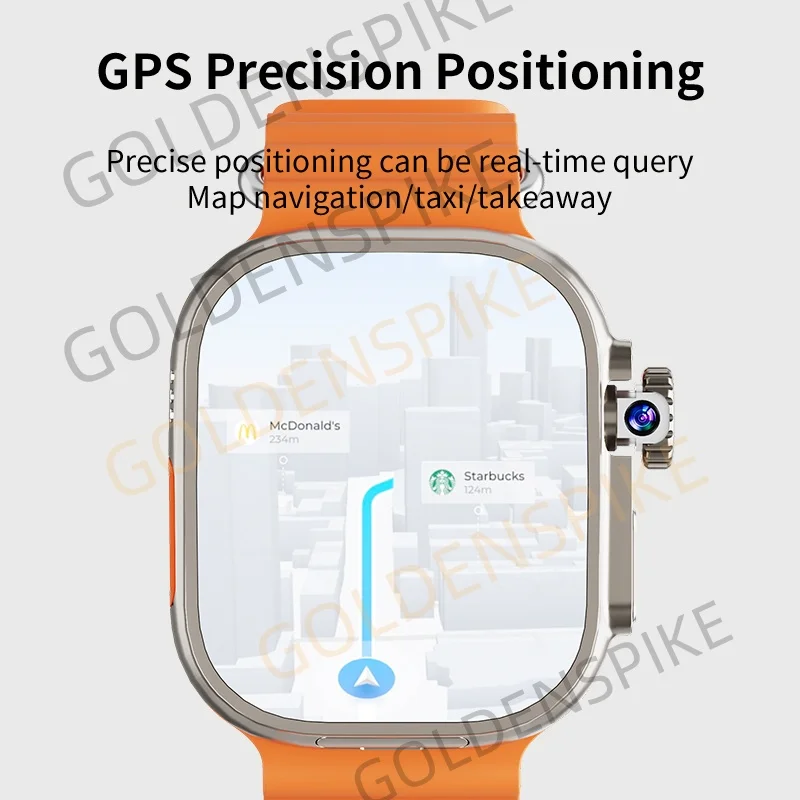 GOLDENSPIKE S10 Ultra MAX 4G ����Ʈ��ġ �ȵ���̵� ����Ʈ �ð� 448*528 180 ��   ���͸� ī�޶� GPS WIFI ȭ�� ��ȭ NFC �� �ٿ�ε�