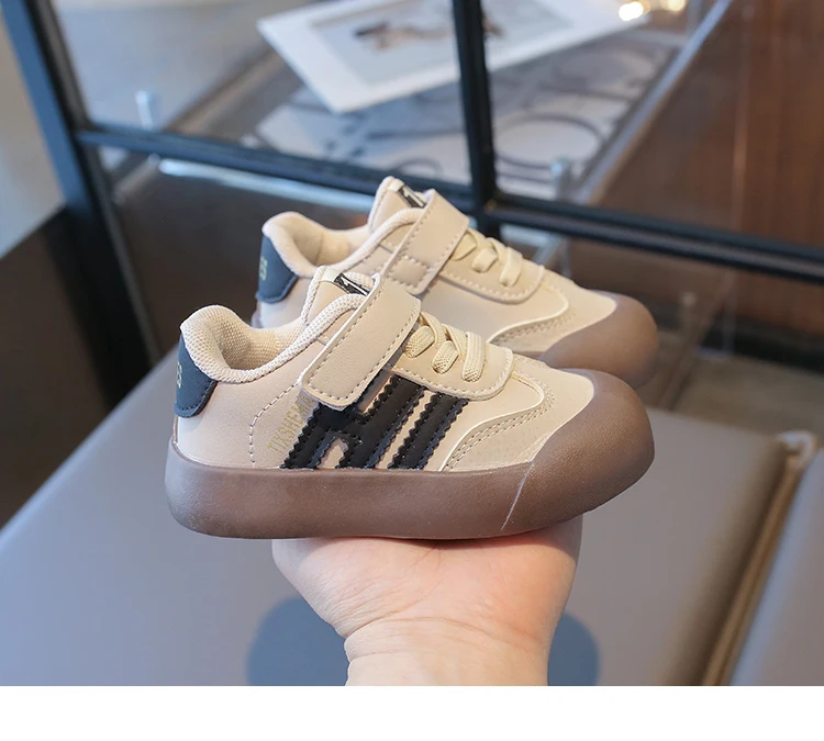 Kinder Casual Schuhe Turnschuhe Jungen Sport Atmungsaktive Tennis Sneaker Baby Kinder Mädchen Schuhe Frühling Mode Weiß Flache Laufschuh – Detail 10