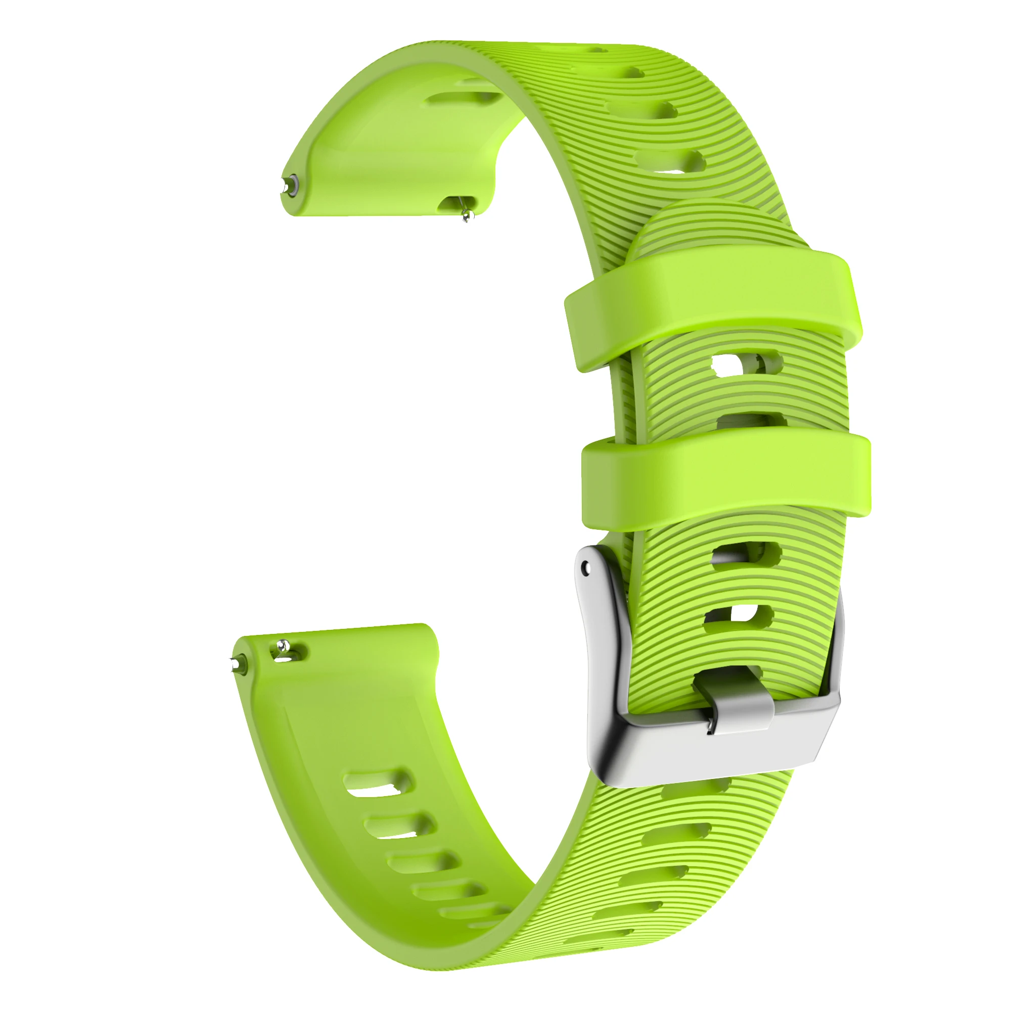 20mm Colorful Strap For Garmin Forerunner 245 245m 645 Music Vivomove 3 HR Sport Silicone Smart Watchband Bracelet