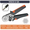 الطويق الأكمام محطة العقص أدوات كماشة كهربائية صغيرة HSC8 6-4/6-6 (0.25-10mm2/0.25-6mm2) سلك اتصال إصلاح المشبك