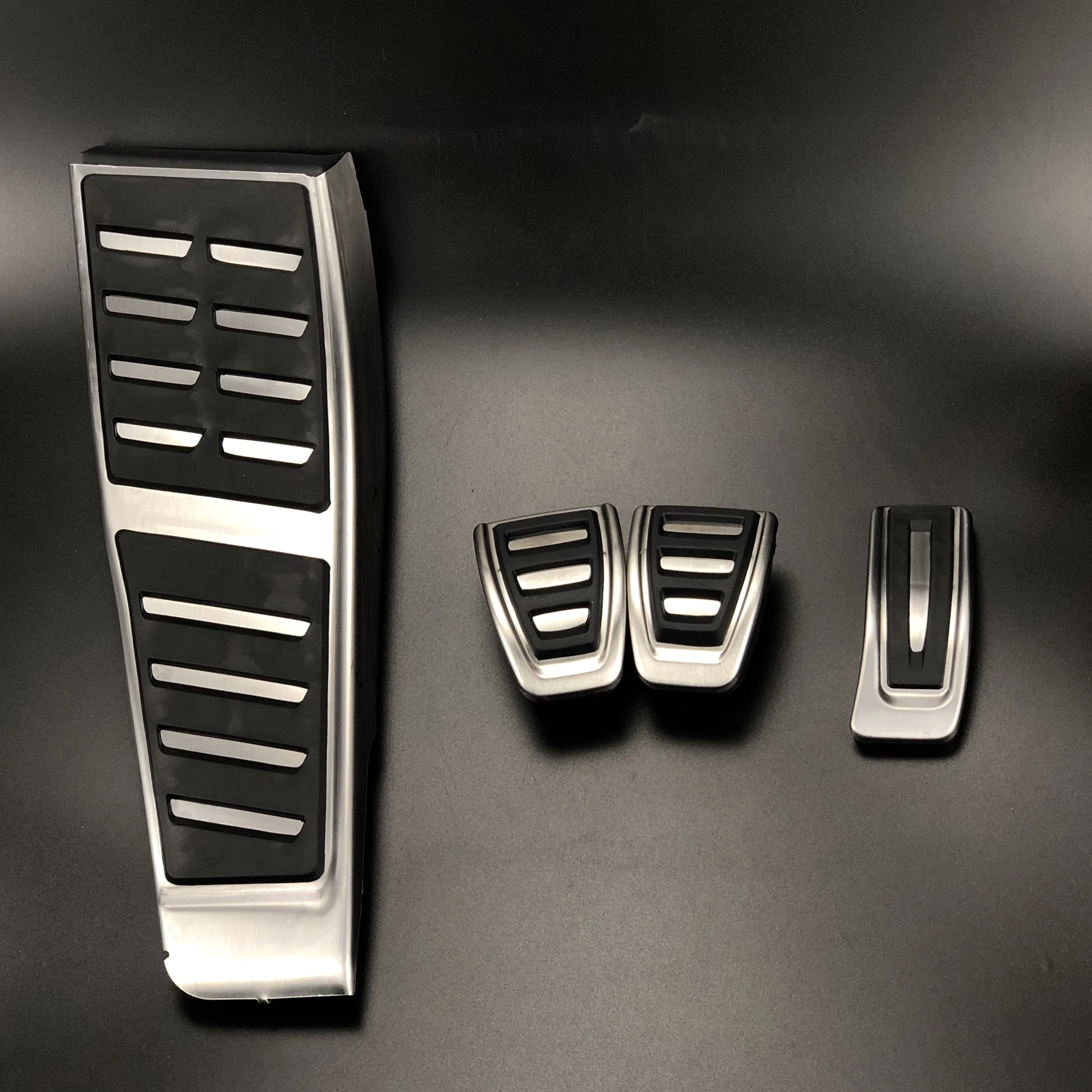 Car Gas Fuel Brake Dead Footrest Foot Pedal Cover Pad Trim auto Accessories for Audi A7 S7 RS7 4G 2010- A6 S6 RS6 C7 4G RHD